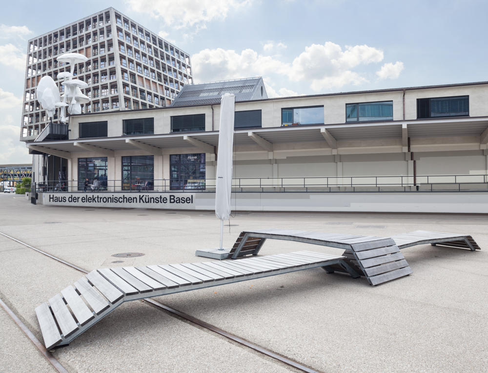 HEK (Haus der Elektronischen Künste) Aussenansicht Photo: Christoph Oeschger